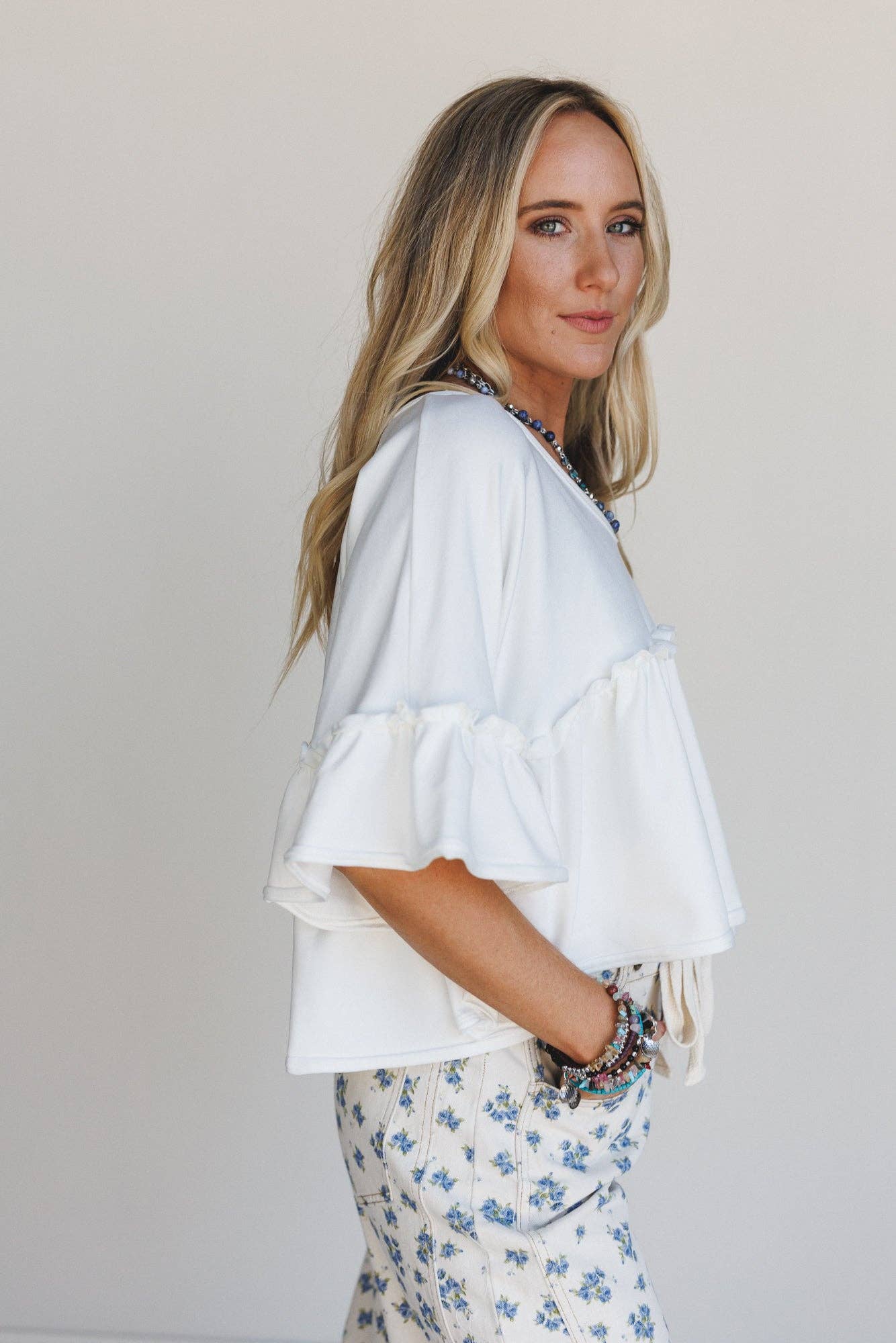Timeless Way Top - Off White