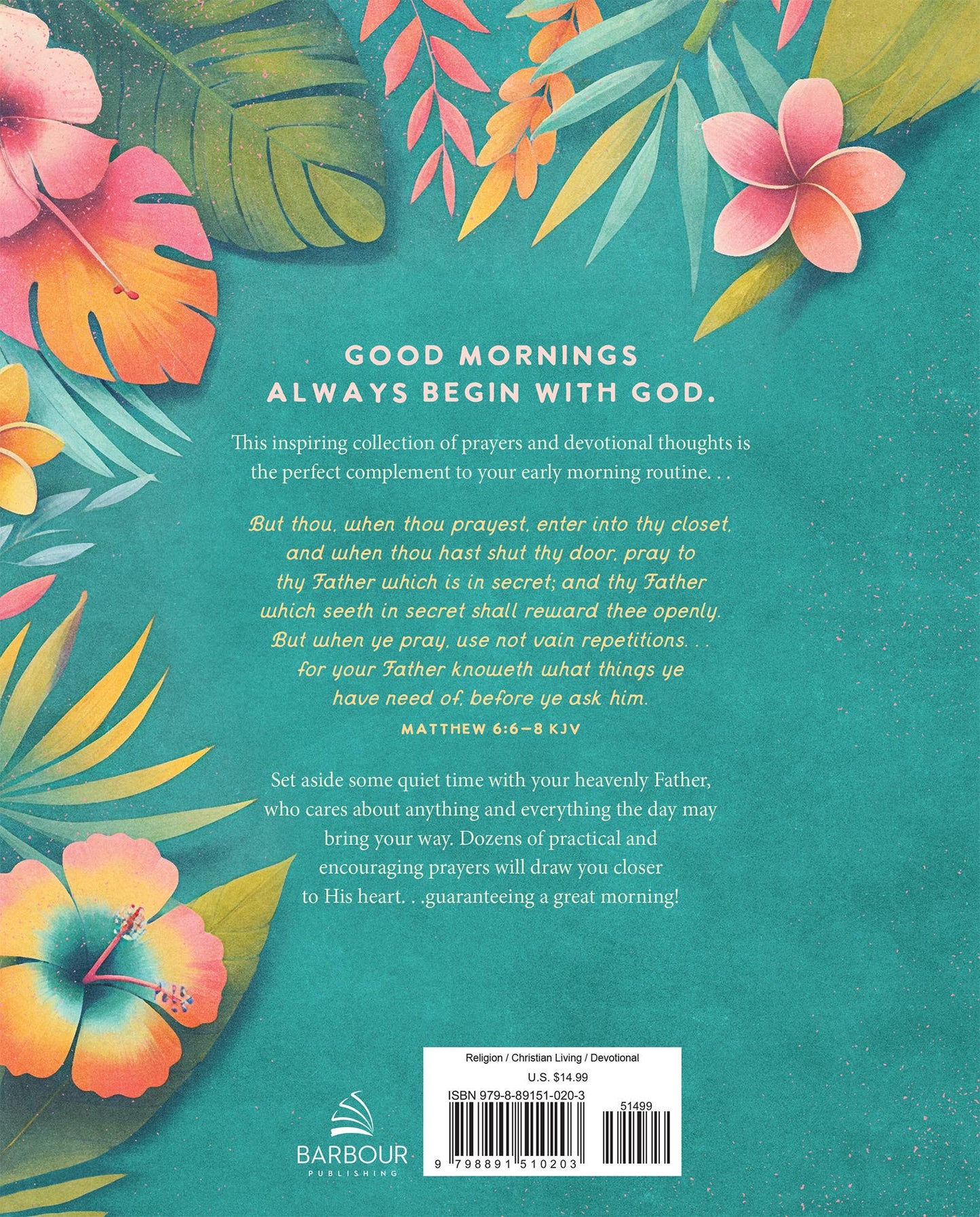 Mornings with God - Large Print