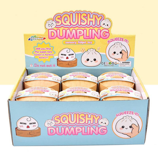 Squishy Dumpling Realistic Steamed Bun Stress Relief Toy