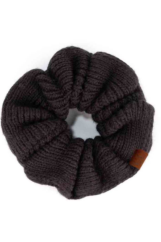 Soft Knit C.C. Scrunchies