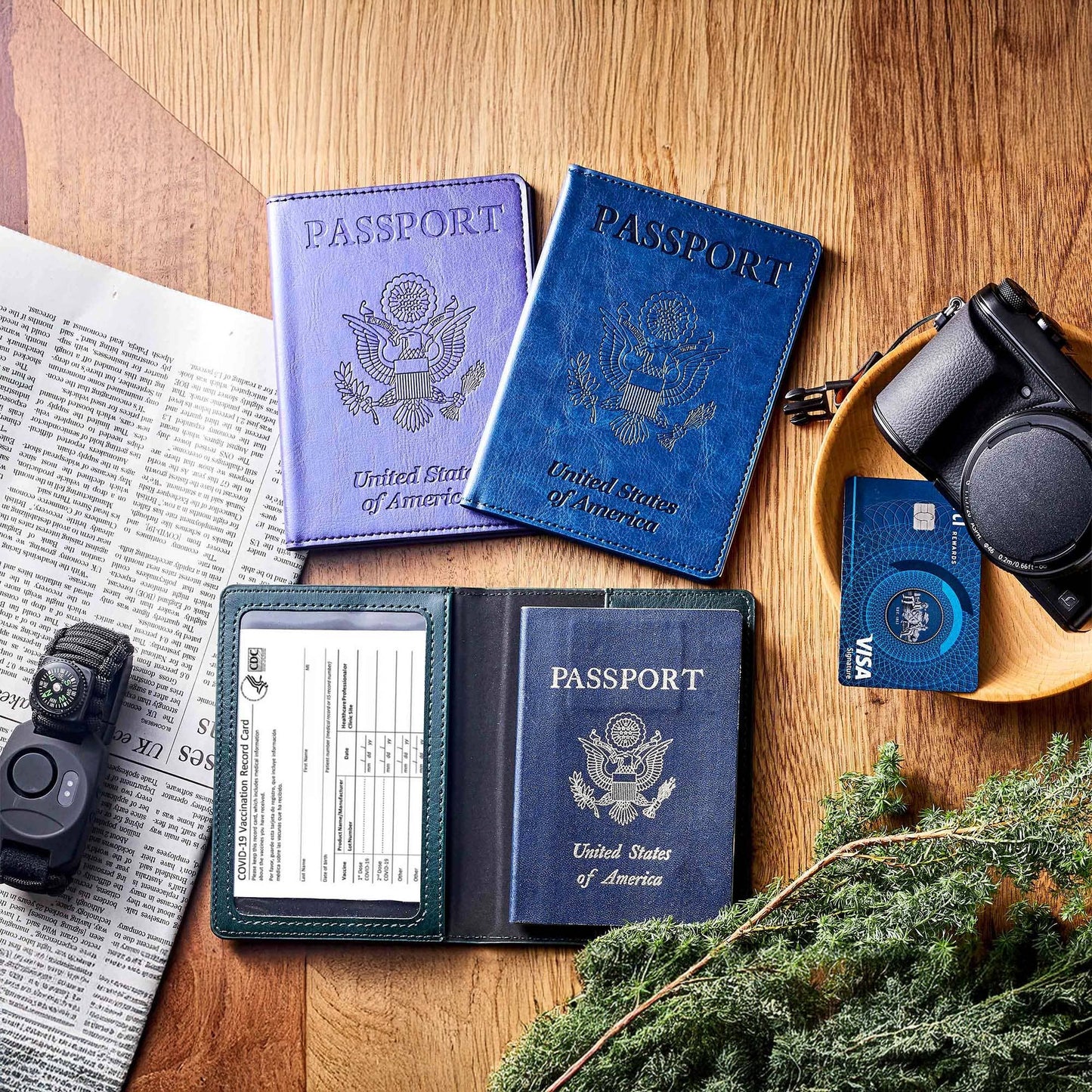 Stylish US Passport holder