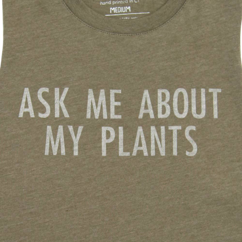 My Plants Crop Racerback Tank
