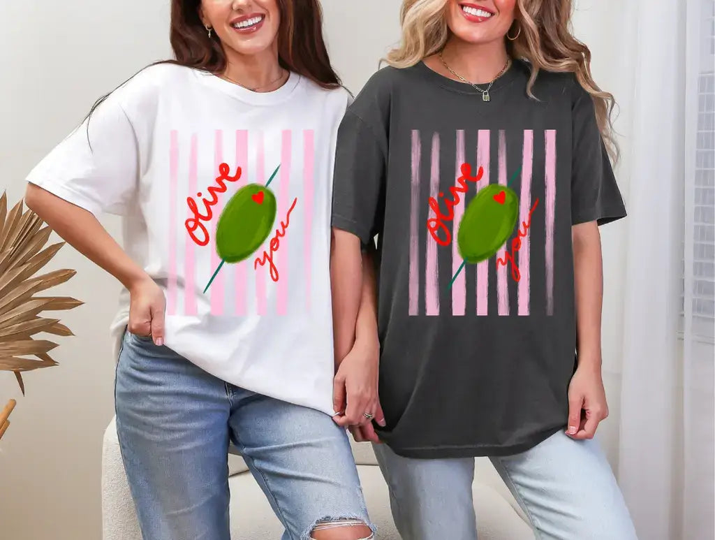 Olive You Graphic Tee