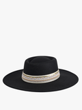 Blaze Multi Trim Wide Brim Fedora