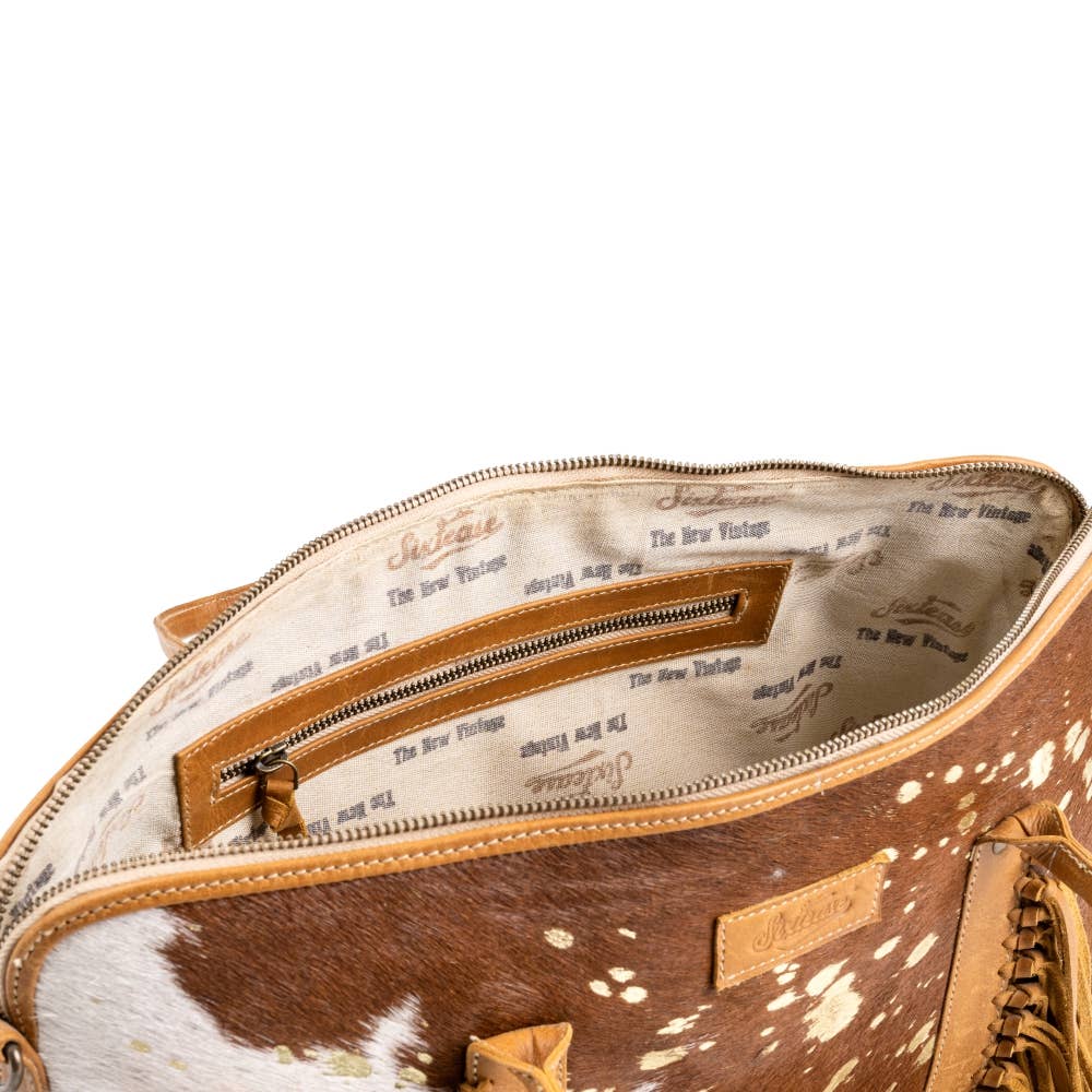 Tan/Gold Shoulder Bag - Women's