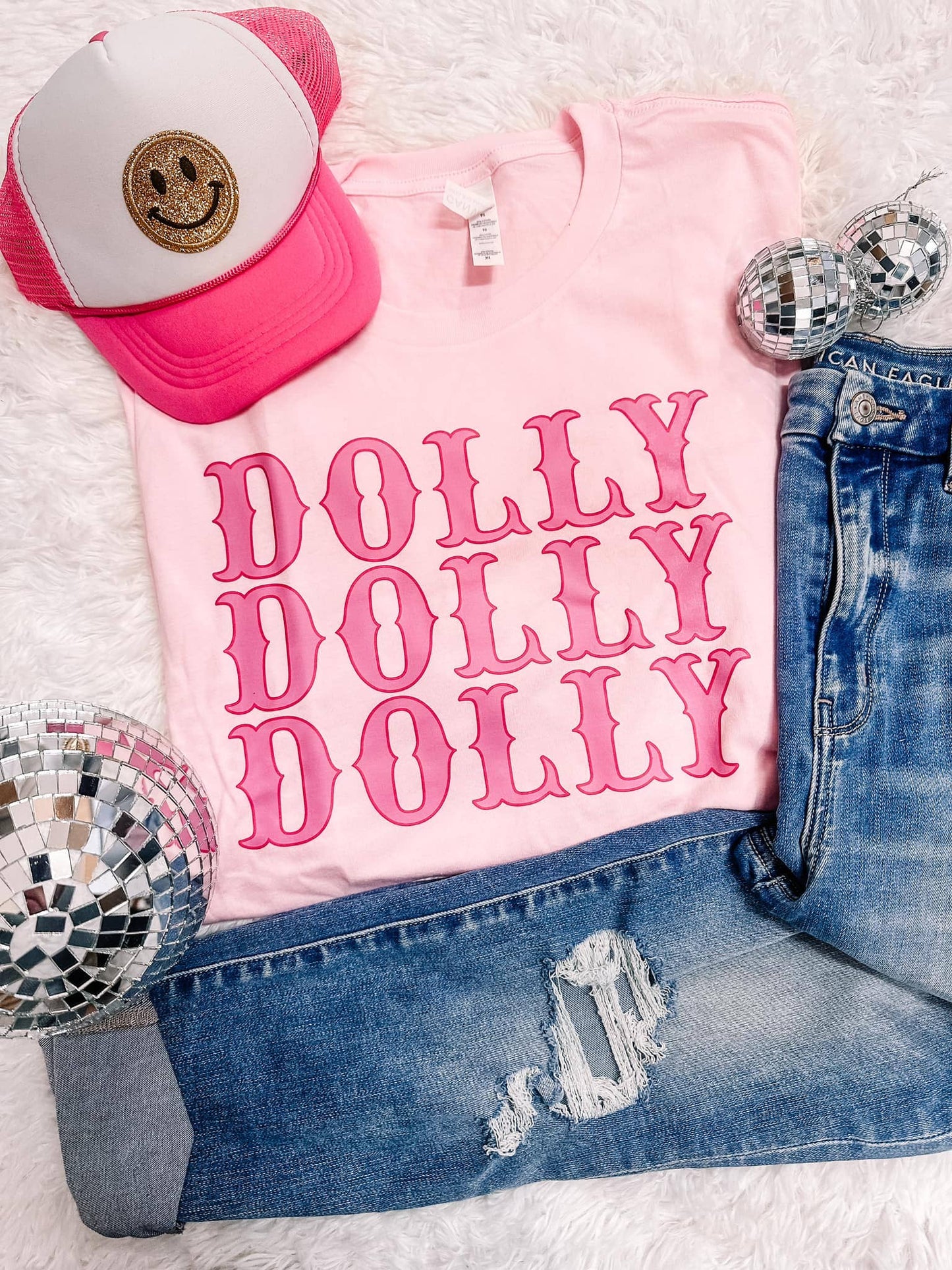 Dolly on Repeat  Graphic Tee