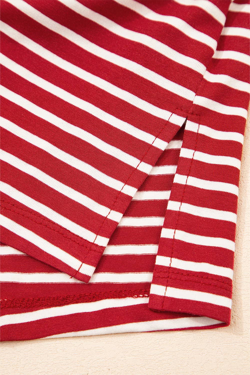 Bronwyn Stripe Chest Pocket Patch Tank Top