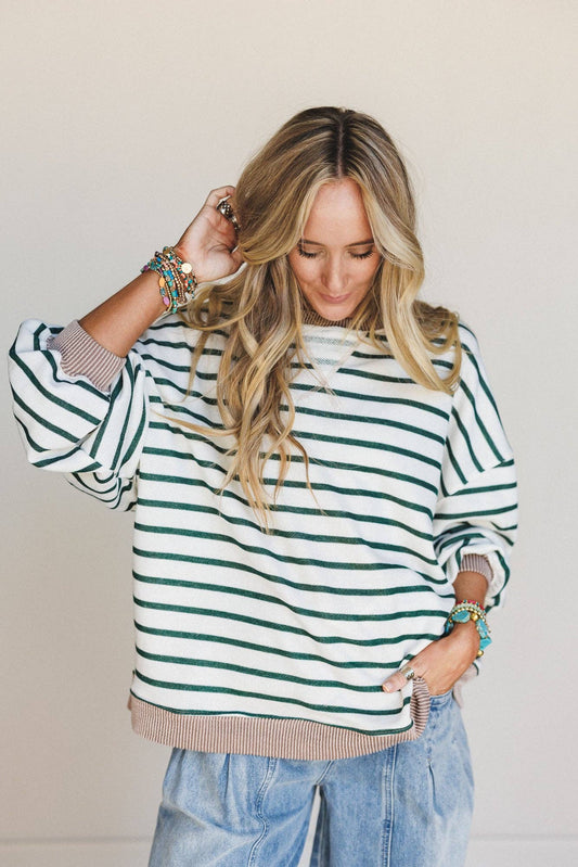 Coastal Dreaming Top - Green Acorn