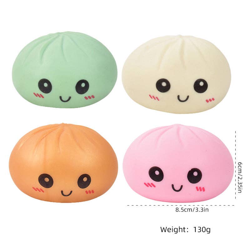 Squishy Dumpling Realistic Steamed Bun Stress Relief Toy
