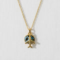 World Travel Globe Pendant Necklace