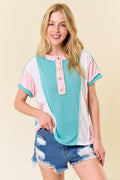 Playful Pastel Top