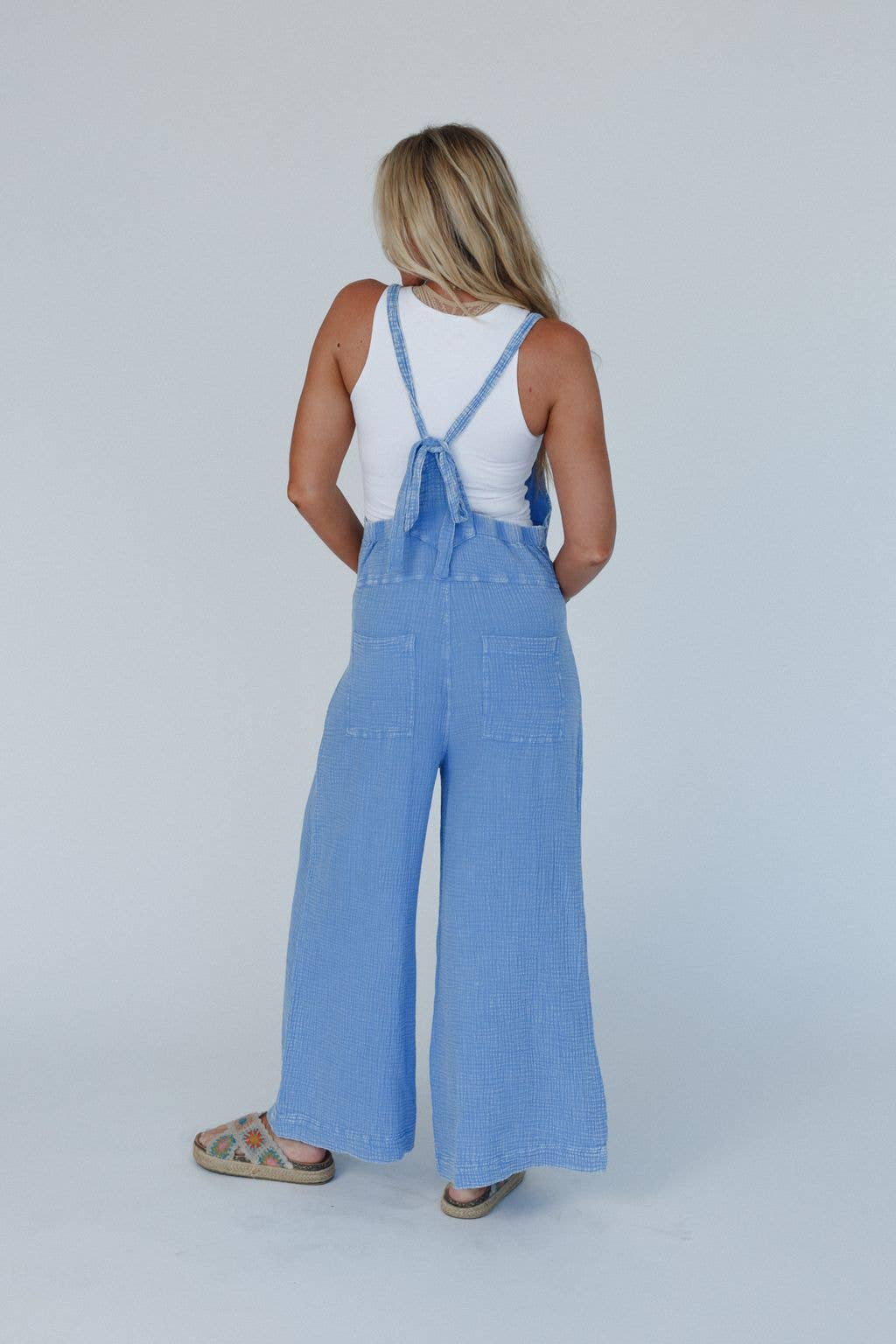 Coast To Coast Jumpsuit - Blue
