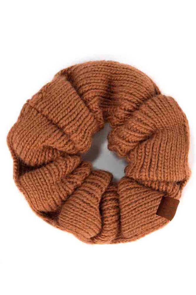 Soft Knit C.C. Scrunchies