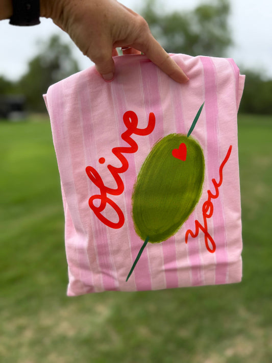 Olive You Graphic Tee