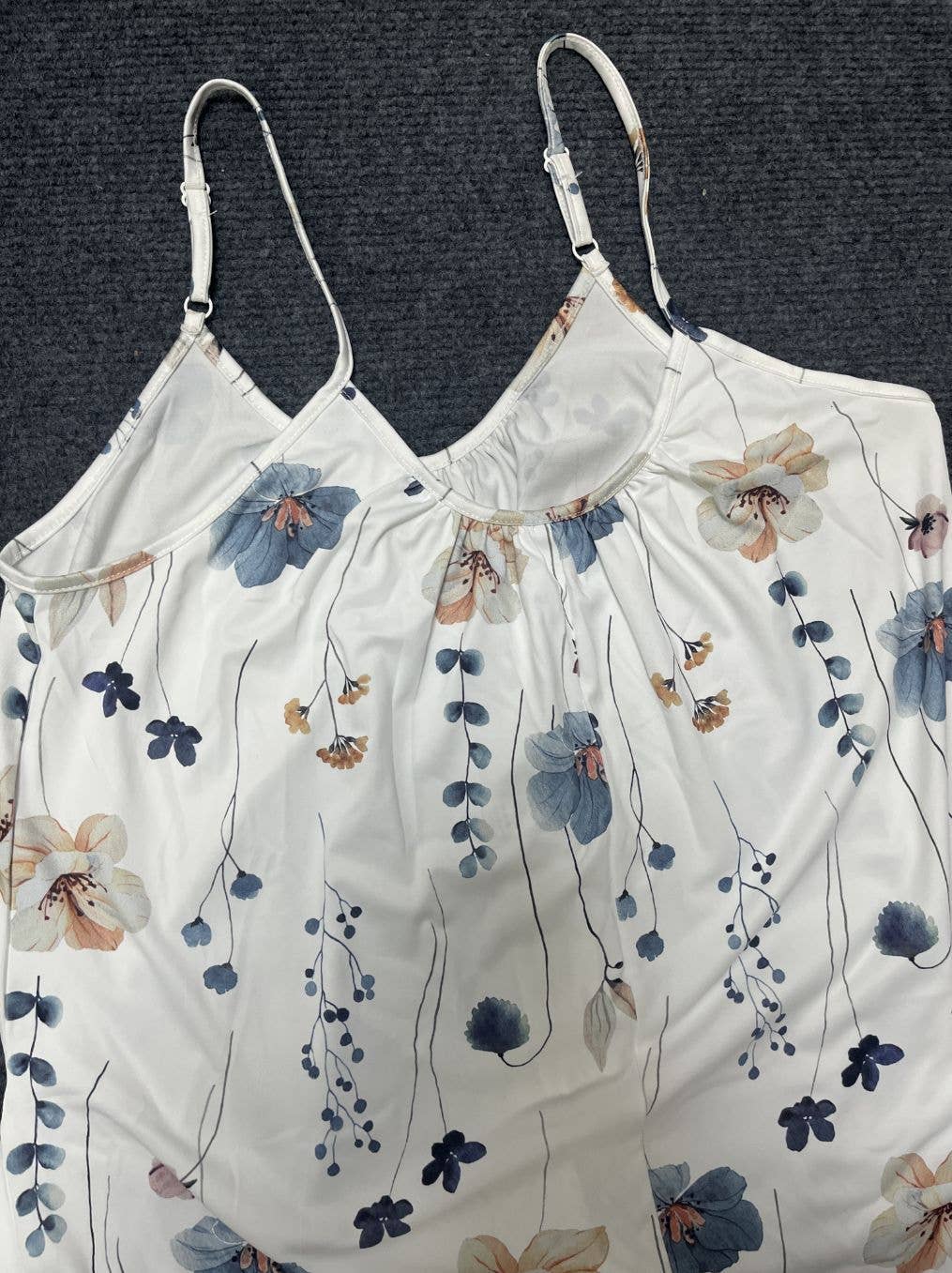 Casual Sleeveless Floral Print Jumpsuit- select color