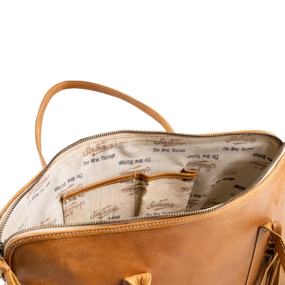 Tan/Gold Shoulder Bag - Women's