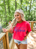 God Bless America RED Graphic Tee