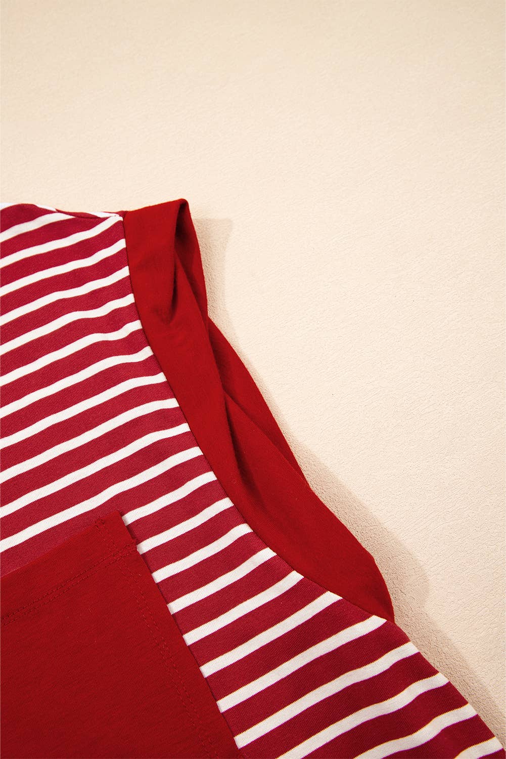 Bronwyn Stripe Chest Pocket Patch Tank Top