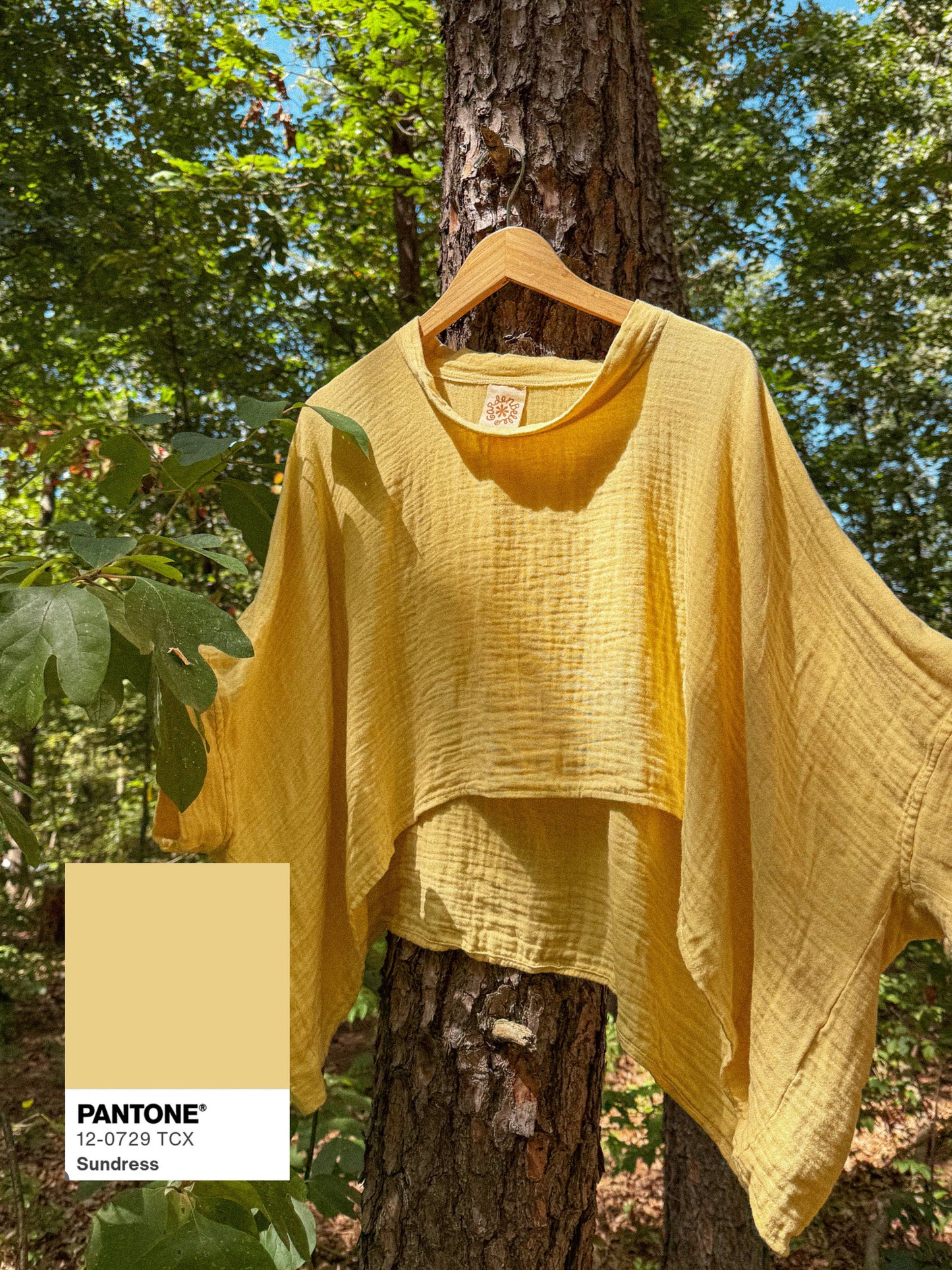Bohemian Bamboo Organic Cotton Tee Shirt, Flowy Comfy Top